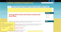 Desktop Screenshot of bloodpressuremagazine.com